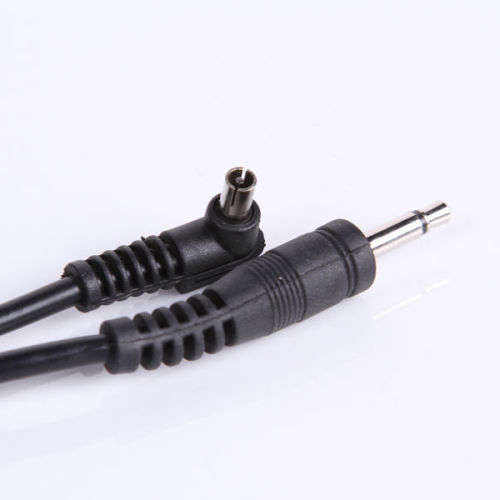 3M 3 Metre Flash Trigger Sync Cord Cable 3.5mm Plug to Male PC Socket for Camera