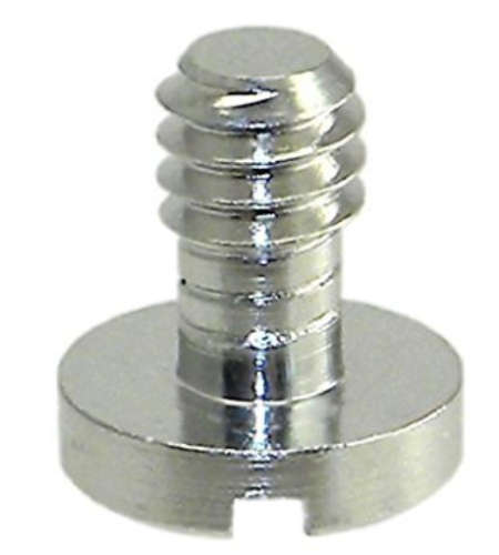 1/4" Stainless Steel Flat Head Screw for Camera / Tripod / QR Plate