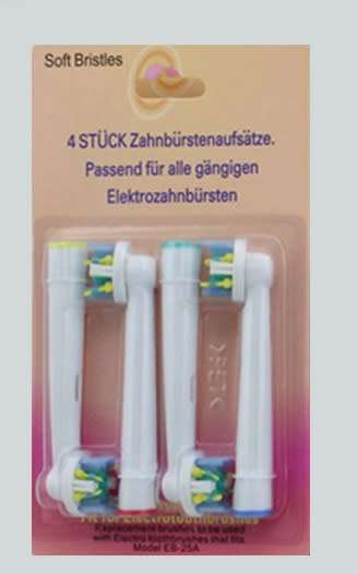 4 PCS Electric Tooth brush Heads Replacement for Braun Oral B