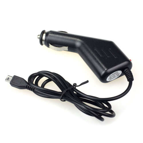 Universal Car Micro USB Charger Power Adapter For Garmin Nuvi GPS Black