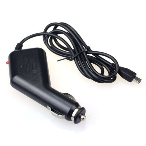 Universal Car Micro USB Charger Power Adapter For Garmin Nuvi GPS Black