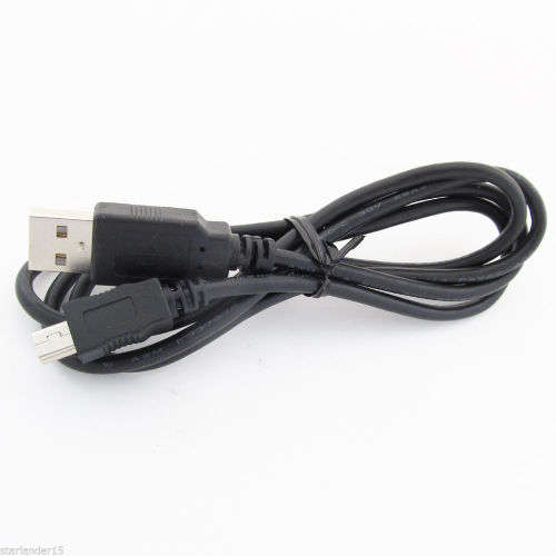 60cm USB 2.0 A Male to Mini-USB 5pin B Male Data/Charging Cable