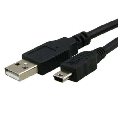 60cm USB 2.0 A Male to Mini-USB 5pin B Male Data/Charging Cable