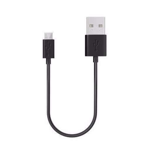 USB to Micro USB Cable - Black (30cm)