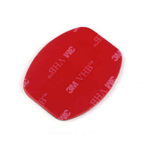 12x Adhesive Stickers (6x Square + 6x Curved) for GoPro / Sports Cameras