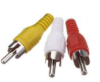 3.5mm Jack Plug to 3 RCA Male Connectors Adapter Audio Video Cable AV DV MP4