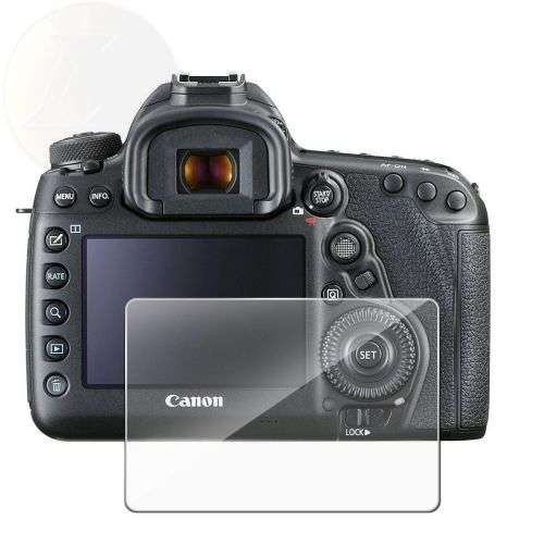 Hard LCD Toughened Glass Screen Protection Film For Canon EOS 70D / 80D / 90D