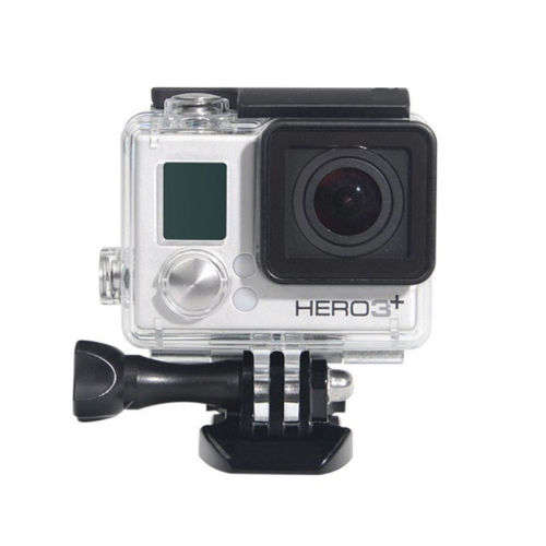 Transparent Underwater Waterproof Housing Diving Case for Gopro Hero 4 3+ Camera