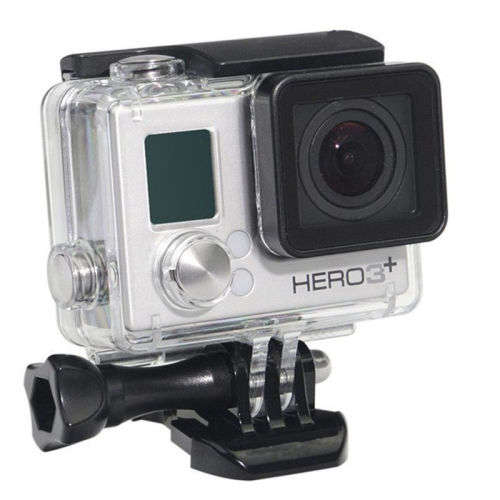 Transparent Underwater Waterproof Housing Diving Case for Gopro Hero 4 3+ Camera