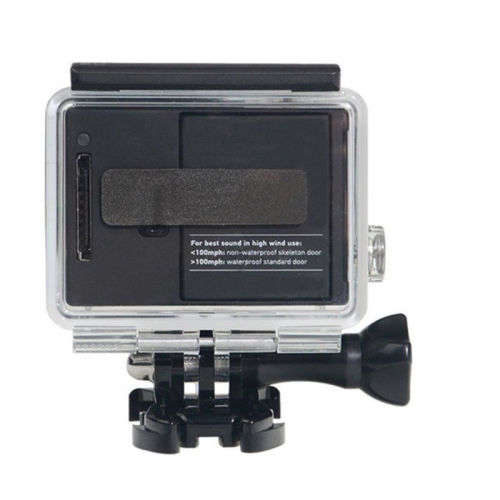 Transparent Underwater Waterproof Housing Diving Case for Gopro Hero 4 3+ Camera