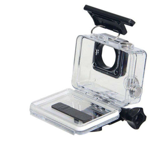 Transparent Underwater Waterproof Housing Diving Case for Gopro Hero 4 3+ Camera