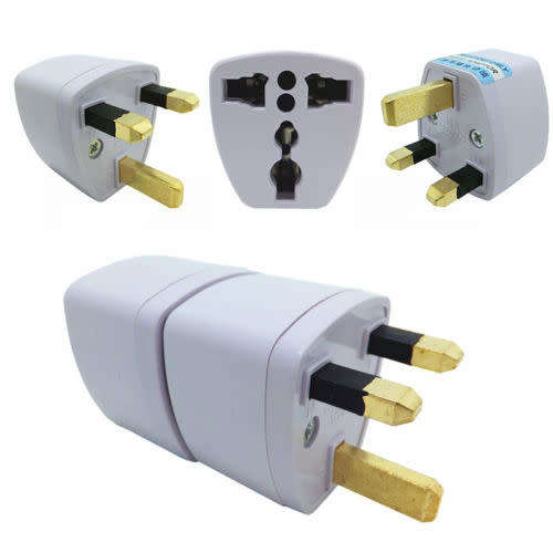 Universal 10A UK Power Adapter Converter Wall Plug Socket AU EUUS to UK