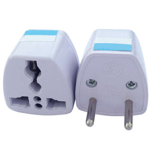 Universal Europe Power Adapter Converter Wall Plug Socket AU UK US to EU / RSA