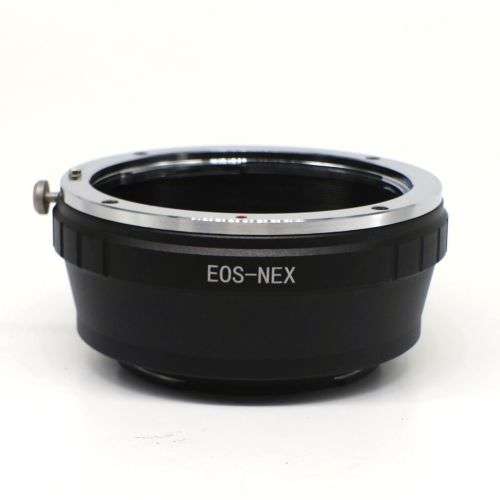 Canon EF Lens to Sony E-Mount NEX3 NEX5 Camera Adapter Ring EOS-NEX