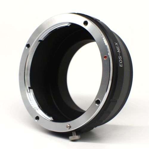 Canon EF Lens to Sony E-Mount NEX3 NEX5 Camera Adapter Ring EOS-NEX