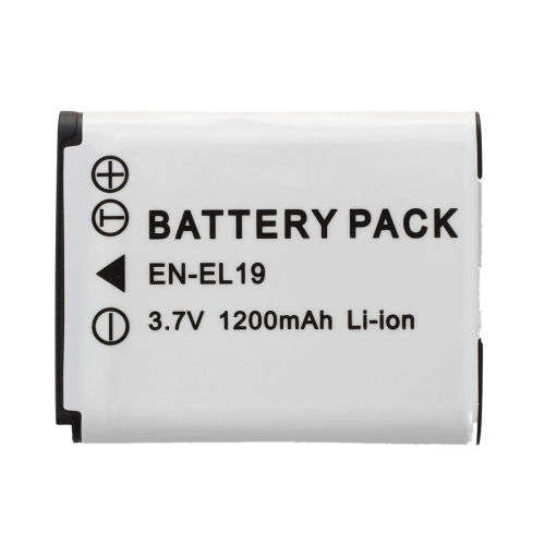 Generic Battery for Nikon EN-EL19 (Nikon COOLPIX S4300 S3300 S2600 S100 S4150 S3100)