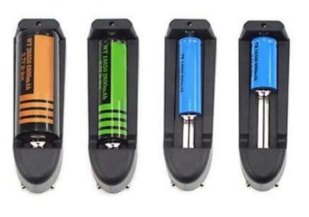 Universal Charger For 3.7V 10440 14500 16340 17335 17500 17670 18500 18650 Rechargeable Batteries