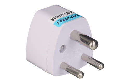 Universal RSA / India Power Adapter Converter Wall Plug Socket AU UK US to EU / RSA