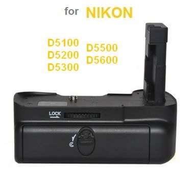 Generic Battery Pack for NIKON D5100 D5200 D5300 D5500 D5600