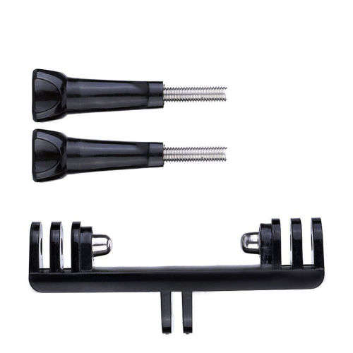 Double Dual Sport Camera Holder Handle Grip Monopod Mount for GoPro and other Sports Cameras