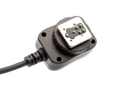 TTL Off Camera Hot Shoe Flash Sync Cable Cord For Canon