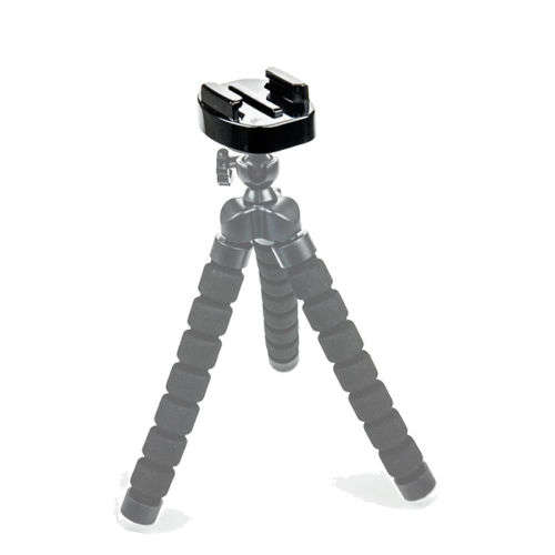 Quick Release Flat Buckle Tripod Mount Adapter for GoPro Hero, SJ4000 SJ5000 SJ6000