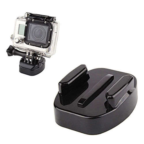 Quick Release Flat Buckle Tripod Mount Adapter for GoPro Hero, SJ4000 SJ5000 SJ6000