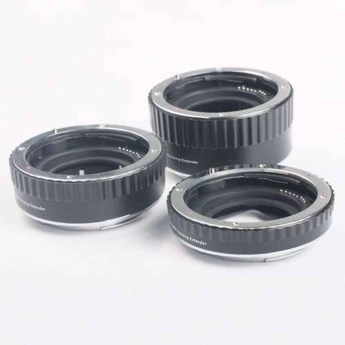 Macro Extension Tube Set for Canon EOS Cameras (Metal Mount)