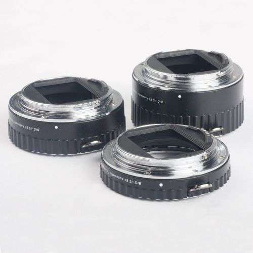 Macro Extension Tube Set for Canon EOS Cameras (Metal Mount)