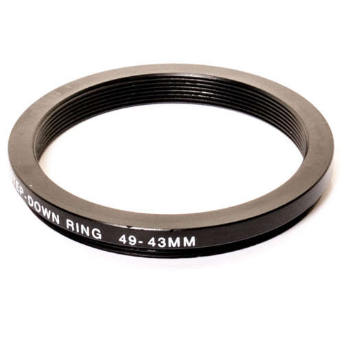 Step-Down ring - 49 - 43mm
