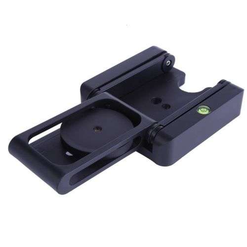 Aluminum Folding Tripod Z Flex Tilt Head Quick Release Plate & Ball Head with Spirit Level