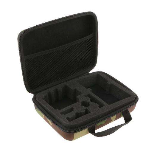 LARGE Camo Shockproof Portable Bag Case For GoPro HD Hero 3+ 3 2 1 4 5