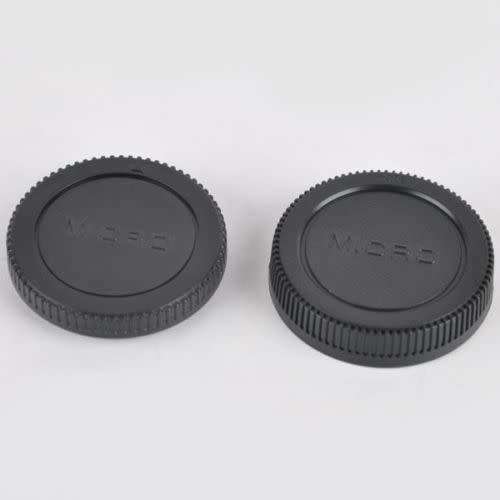 Body and Rear Lens Cap Cover for Panasonic Lumix Micro Four Thirds (M3/4)