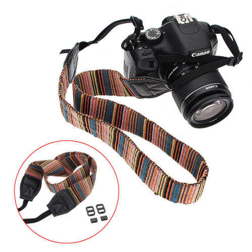 Single Camera Strap for DSLR Digital SLR (VINTAGE DESIGN)
