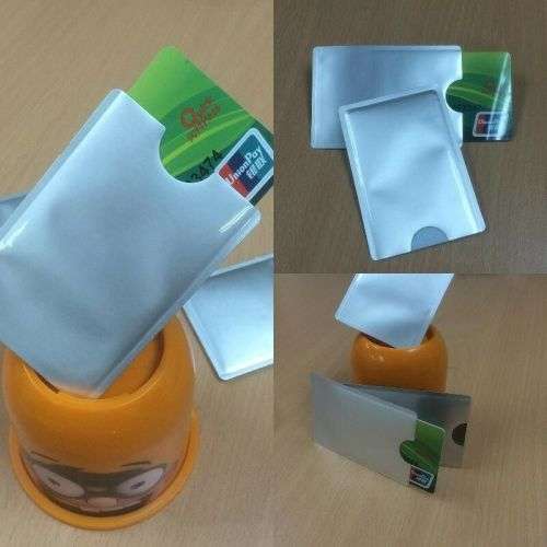 5x RFID Blocking ID / Credit Cards Theft Protector Sleeve Holder