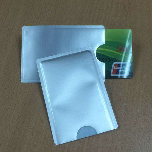 5x RFID Blocking ID / Credit Cards Theft Protector Sleeve Holder