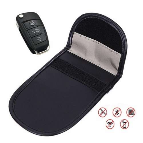 RFID Signal Blocker Case Fob Pouch for Car Key
