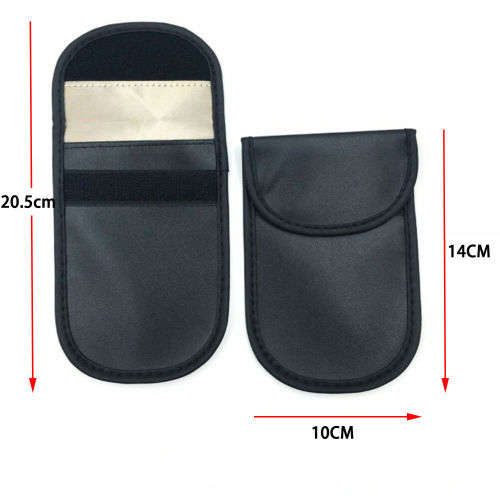 RFID Signal Blocker Case Fob Pouch for Car Key