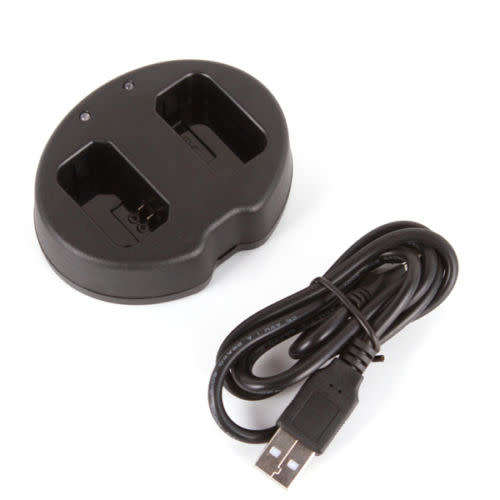 USB Dual Battery Charger For NP-FW50