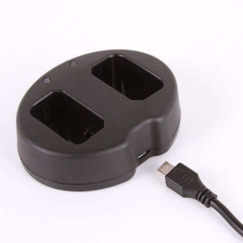 USB Dual Battery Charger For NP-FW50
