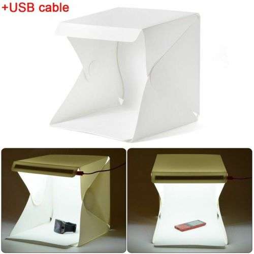 Kit Light Box Back Ground Portable Mini Light Room Photo Studio Photography