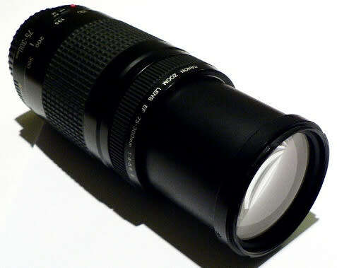 Canon EF 75-300mm F/4 - 5.6 Mark III lens