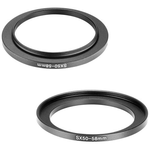 Adapter Ring for Canon SX60 HS / SX50 HS / SX40 HS / SX30 IS / SX20 IS / SX10 IS Camera (58mm)