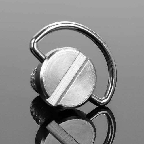 1/4" Screw D-Ring For Camera Tripod Monopod Quick Release Baseplate