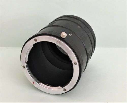 Macro Extension Tube Ring Set Adapter for Olympus OM Mount Camera Lens (unwired)