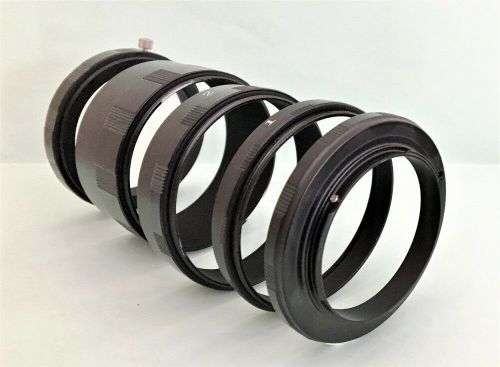 Macro Extension Tube Ring Set Adapter for Olympus OM Mount Camera Lens (unwired)