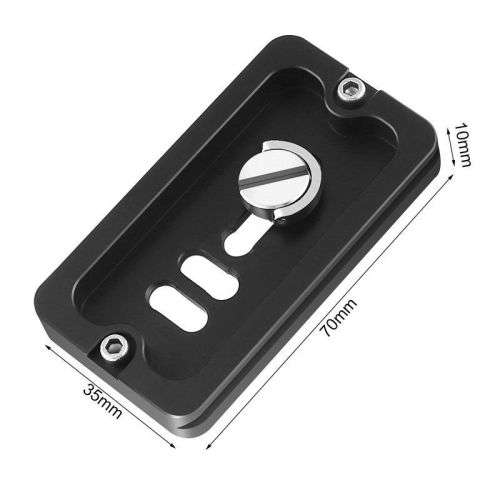 PU-70 Universal Metal Quick Release Plate for Benro Arca Swiss Tripod Ballhead