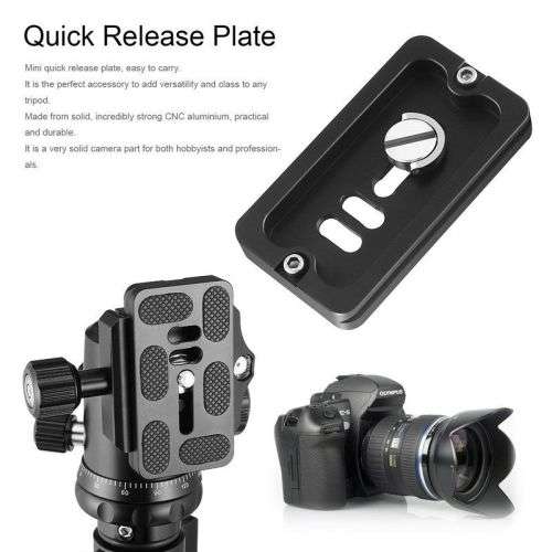 PU-70 Universal Metal Quick Release Plate for Benro Arca Swiss Tripod Ballhead