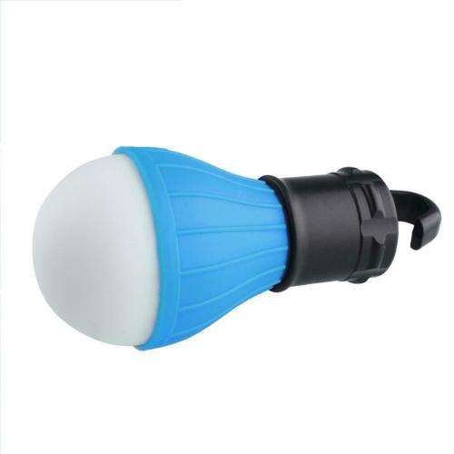 Camping 3 LED Lantern Outdoor Emergency Tent Lamp Light Bulb with Hanging Hook