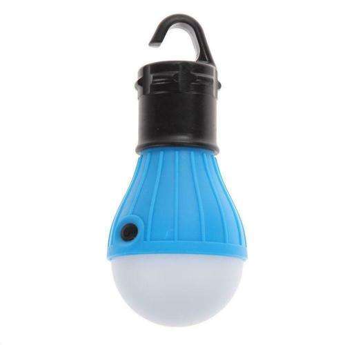 Camping 3 LED Lantern Outdoor Emergency Tent Lamp Light Bulb with Hanging Hook